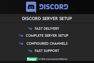 setup your discord server