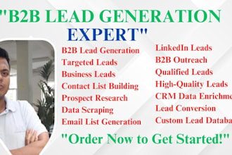 provide targeted b2b leads with verified emails
