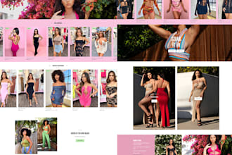 design clothing store, clothing website, fashion store, boutique website