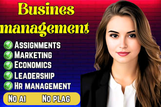 do business management assigned, math, economics,leadership statistics project