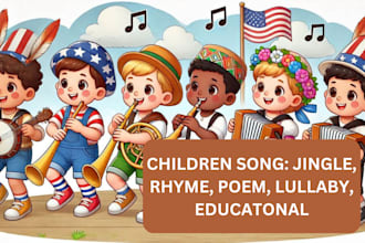 compose singer singer songwriter produce jingle nursery rhymes lullaby kid song