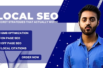 give advanced monthly local SEO service for your business