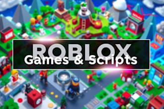 professionally script any system in roblox,game ui,maps for your roblox game