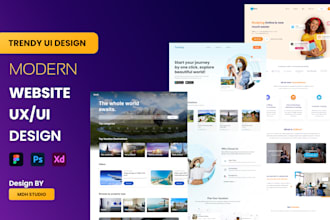 do mobile app deisgn in figma, stunning landing page, or saas UI UX design
