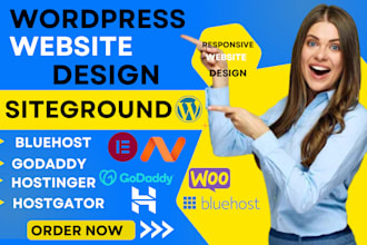 design wordpress website on hostinger website namecheap website godaddy bluehost