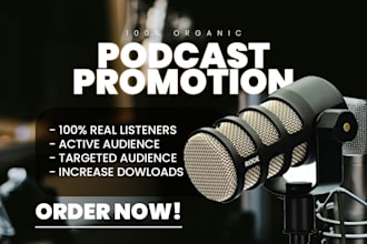 do organic podcast promotion to grow new audiences globally