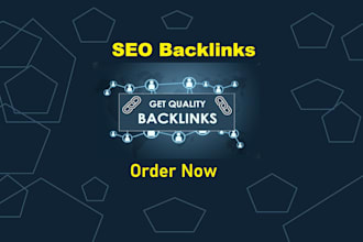 give you best off page SEO approved backlinks