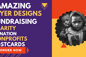 design awesome community flyer,fundraisers,nonprofit,charity,ngo,donation flyers