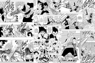 draw hot detailed anime manga comic page storyboard panel as nsfw manga artist
