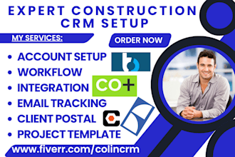 setup construction crm jobnimbus procure buildertrend coconstruct insightly crm