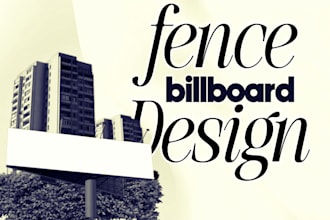 design fencing billboard for real estate branding