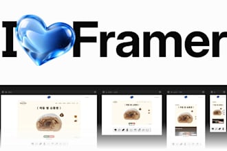 build a modern, responsive framer website