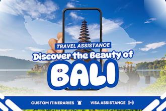 be your bali consultant to plan your holiday, visas, itinerary, rentals, drivers