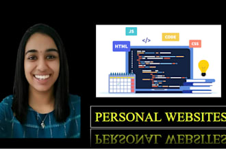 build your personal business website