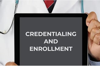do credentialing and enrollment for USA healthcare providers