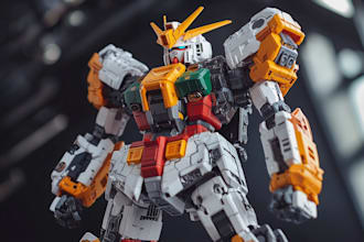 draw gundam, transformer, robot, armor, mecha