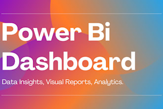 customize a dashboard and visualization with power bi