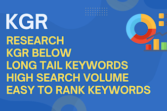 do SEO keyword research competitor analysis kgr and long tail strategy