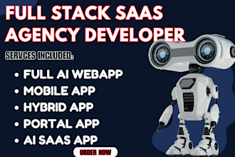 full stack developer for full ai web application, ai website, ai mobile app