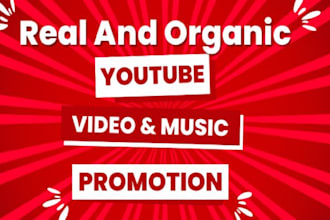 do premium and organic youtube video promotion to boost your views