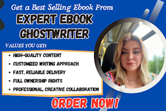 be your bestselling ebook writer, ghost book writer, and fiction ghostwriter