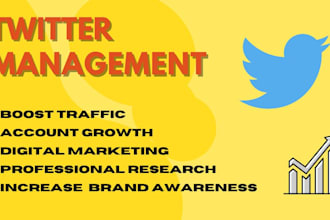 manage your twitter account to boost growth and traffic