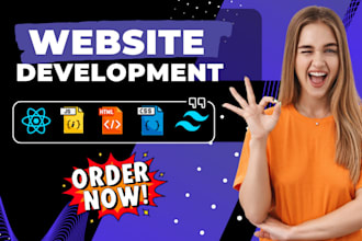 do website designing as a reactjs developer
