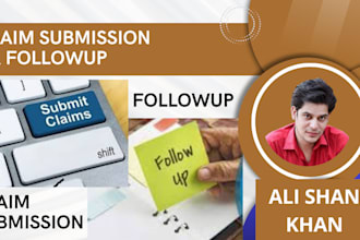 claim submission and ar followup and denial management