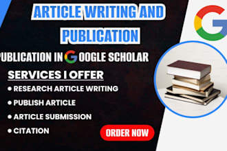 backdate, write, publish article journal publication in google scholar citation