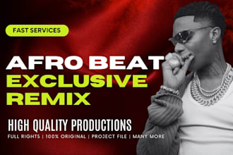 remix your song into afrobeats, amapiano and afrohouse