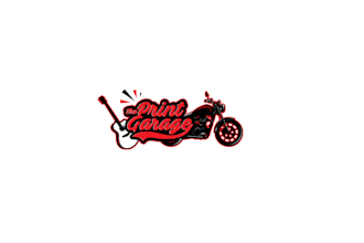 make perfect innovative print garage logo