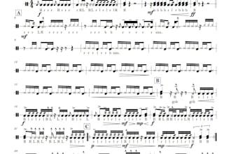 arrange or compose your marching percussion parts