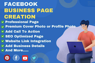 do facebook business page create, setup and social media setup