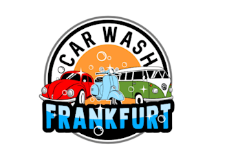 design car racing, automotive and car wash logo