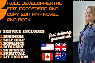 edit, copyedit, proofread, check grammar, spelling of your novel