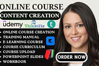 do ebook online course creation course curriculum and training course content