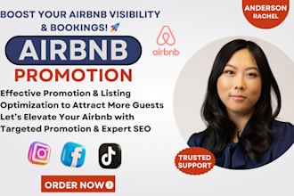 do airbnb promotion, airbnb marketing, vrbo airbnb listing to increase bookings