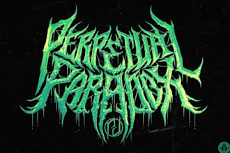 do a metal,hardcore,heavy metal, black metal band logo