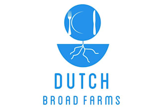 make intriguing farm fresh products logo