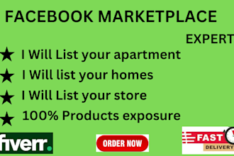 list products at the facebook marketplace for you