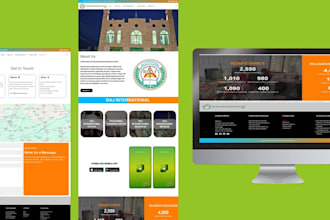 build a wordpress website with elementor