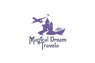 make resort tourist and travel agency logo