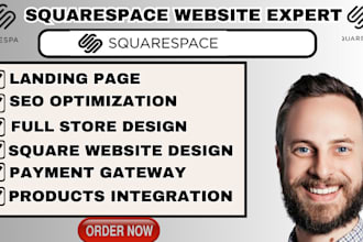 create square website square online store landing page design product uploading