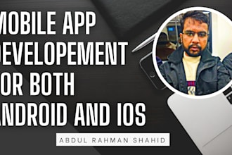 develop flutter apps for android and ios with node js, laravel, or firebase