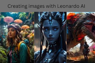 create stunning ai generated images using leonardo ai for your projects