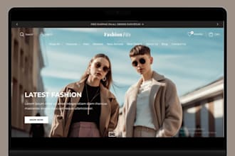 design clothing store clothing website fashion store  clothing shopify website