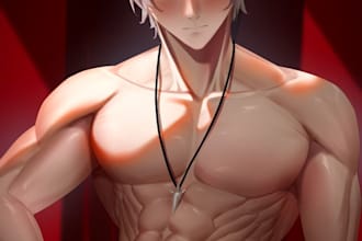 detailed 3d vtuber model live 2d vtuber anime avatar vroid vrm rigging vrchat