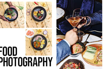 create photos for your food business