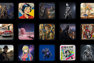 create premium custom ai arts