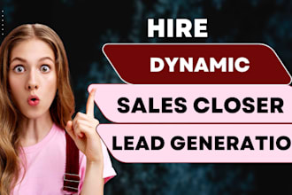 be your dynamic sales closer sales representative sales consultant sales